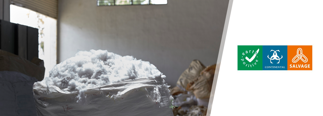 Organic cotton in a factory powered by renewable energy with ethical certification