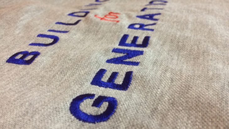 t shirt branded with embroidery for workwear uniforms