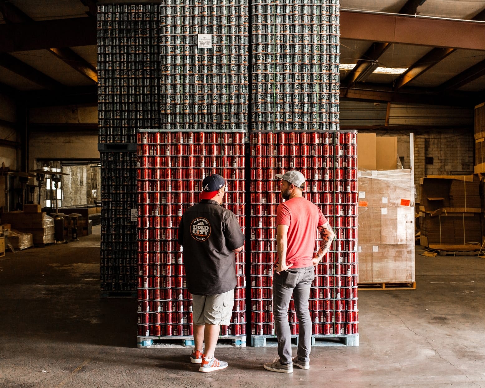 Stack of cans