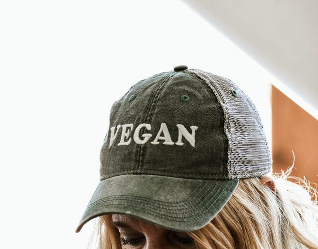 Vegan embroidered cap