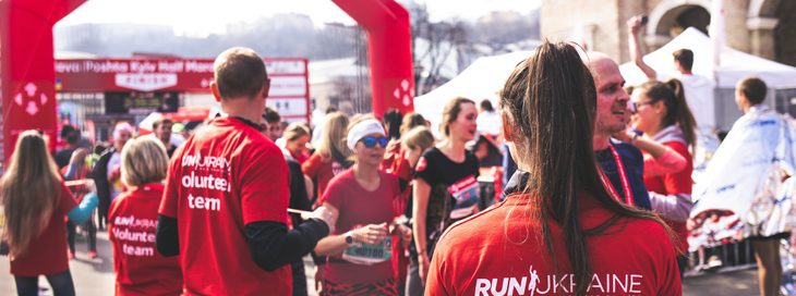 Printed volunteer t-shirts for marathon