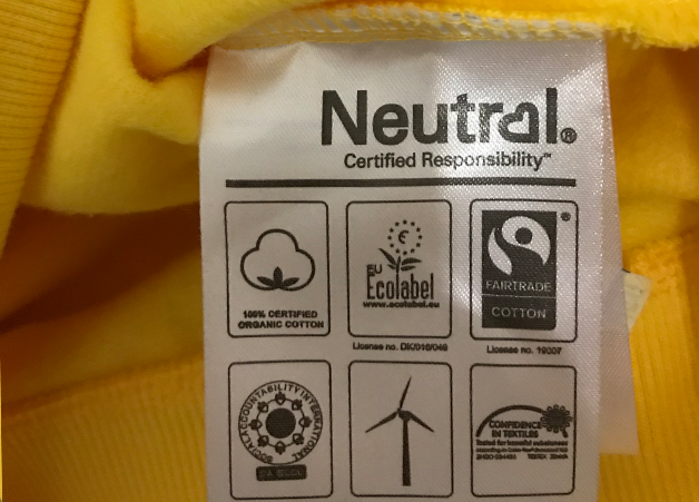 Organic Fairtrade hoodie certifications