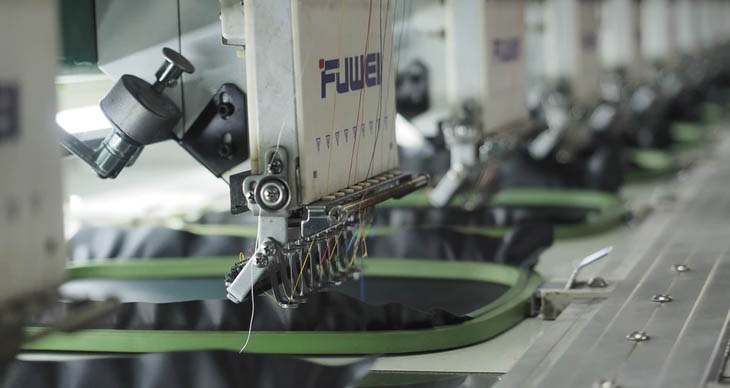 Commercial embroidery