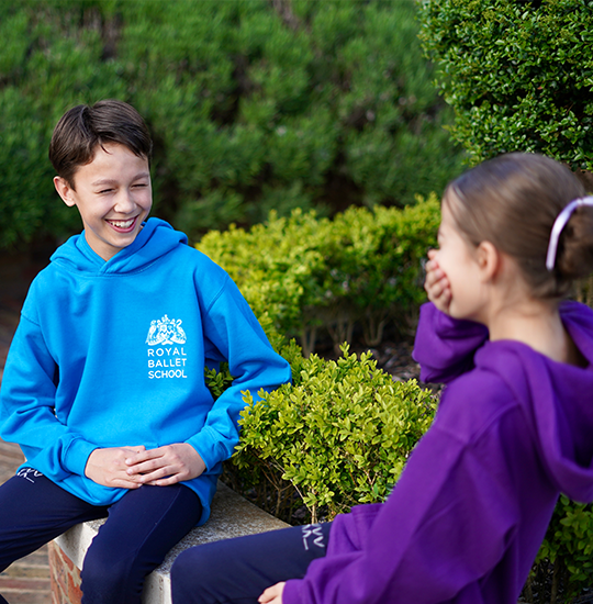 Screen printed branded school hoodies