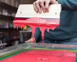 Screen printing ink