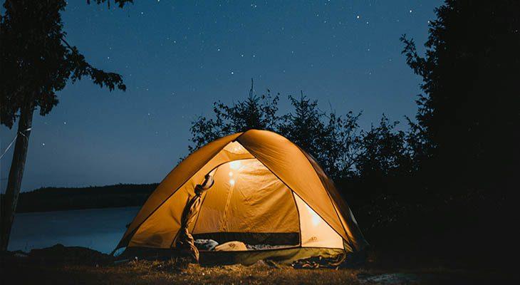 Eco friendly campsite