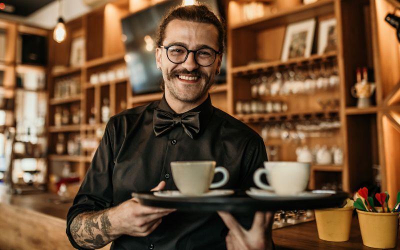 Waiter Uniform That Reflects Personality.