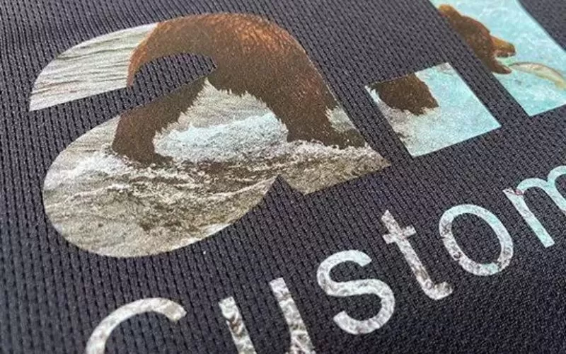 A.M. Custom Clothing printed logo.