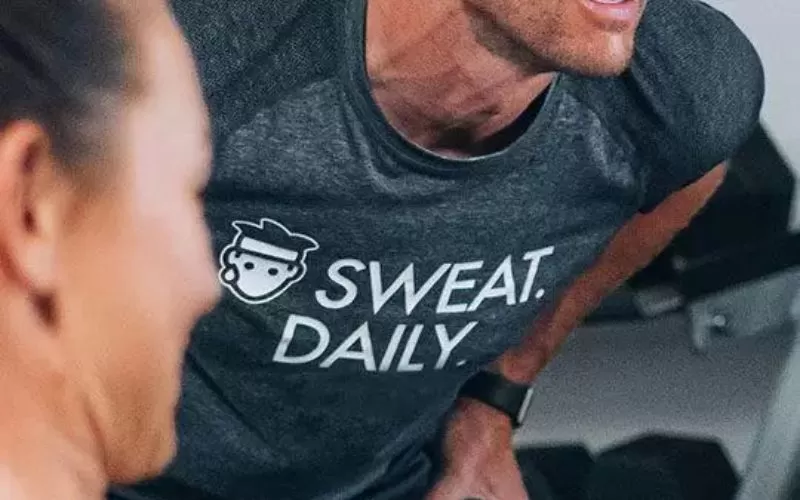 DTF Printed sports top.