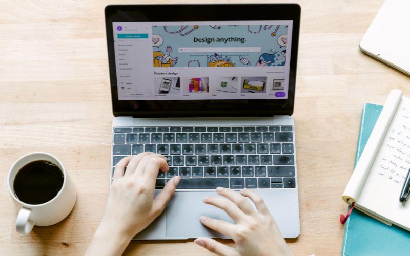 Design anything on a laptop with AI Tool.