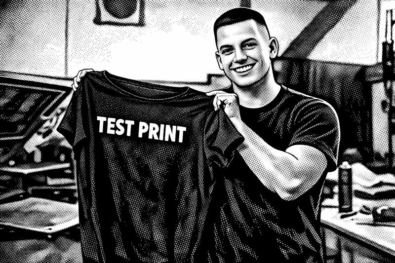 screen printed T-shirt