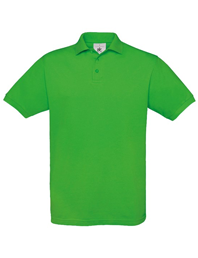 Green ethical polo shirt