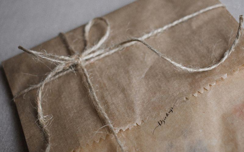 Kraft paper packaging.