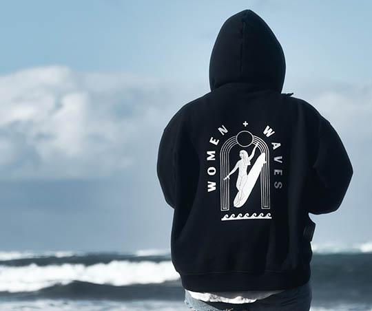 Custom printed hoodie