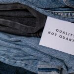 Quality not quantity jeans header image.