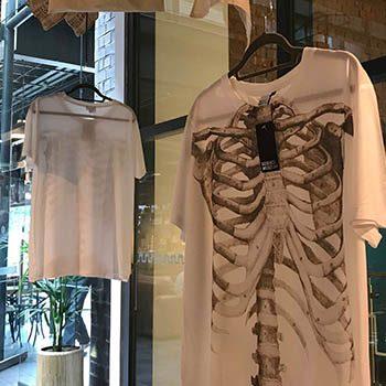 All-over printed T-shirts for Science museum