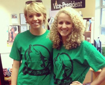 Green Chester campaign organic T-shirts